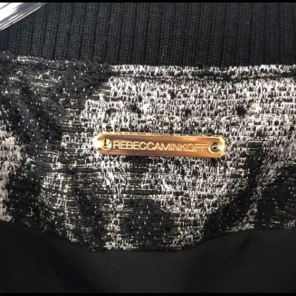 Rebecca Minkoff Concord Bomber Jacket Large - Picture 7 of 9